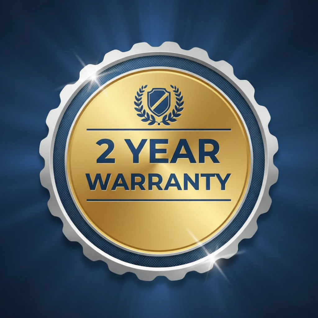 2 year Warranty