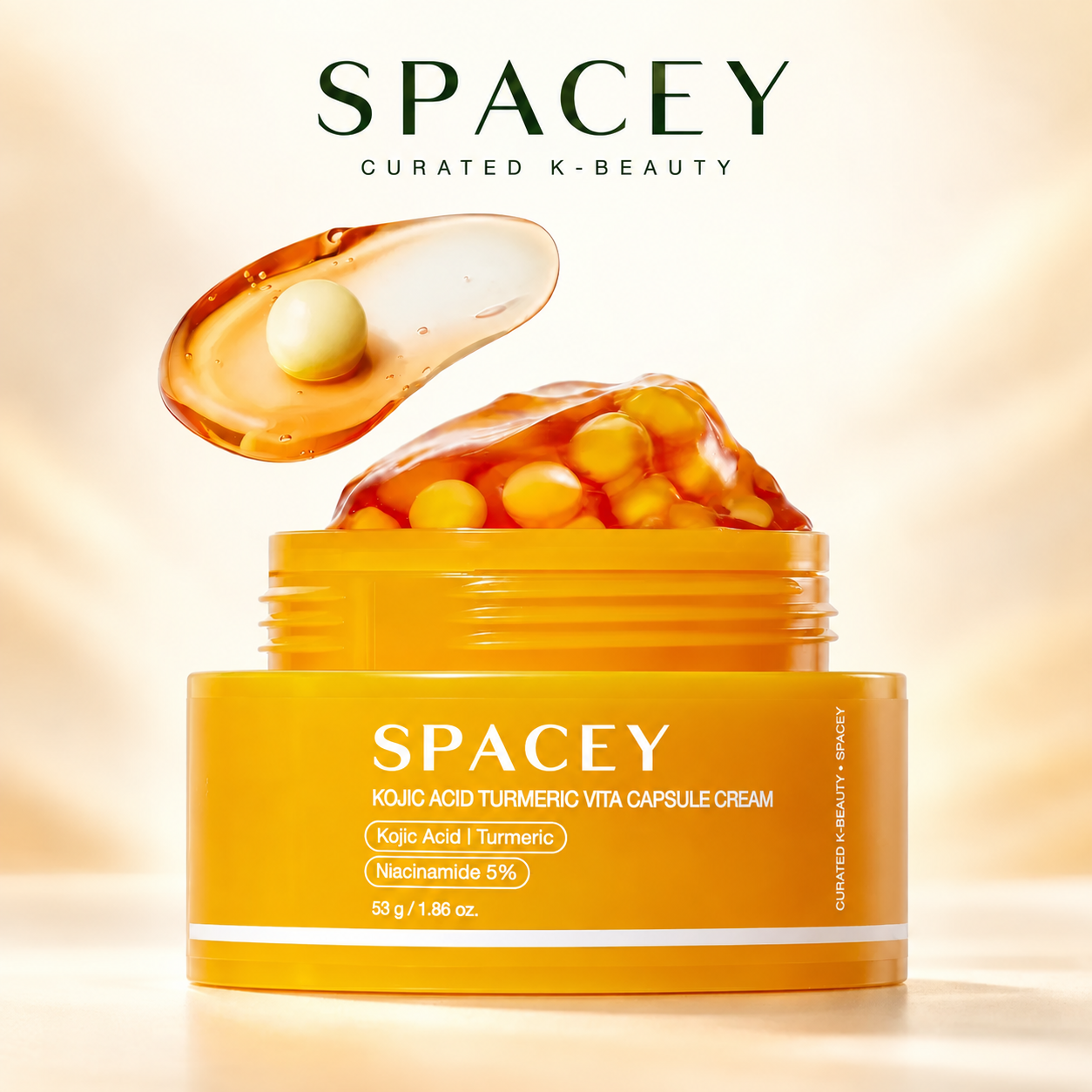 Spacey Kojic Acid + Turmeric Vita Capsule Cream