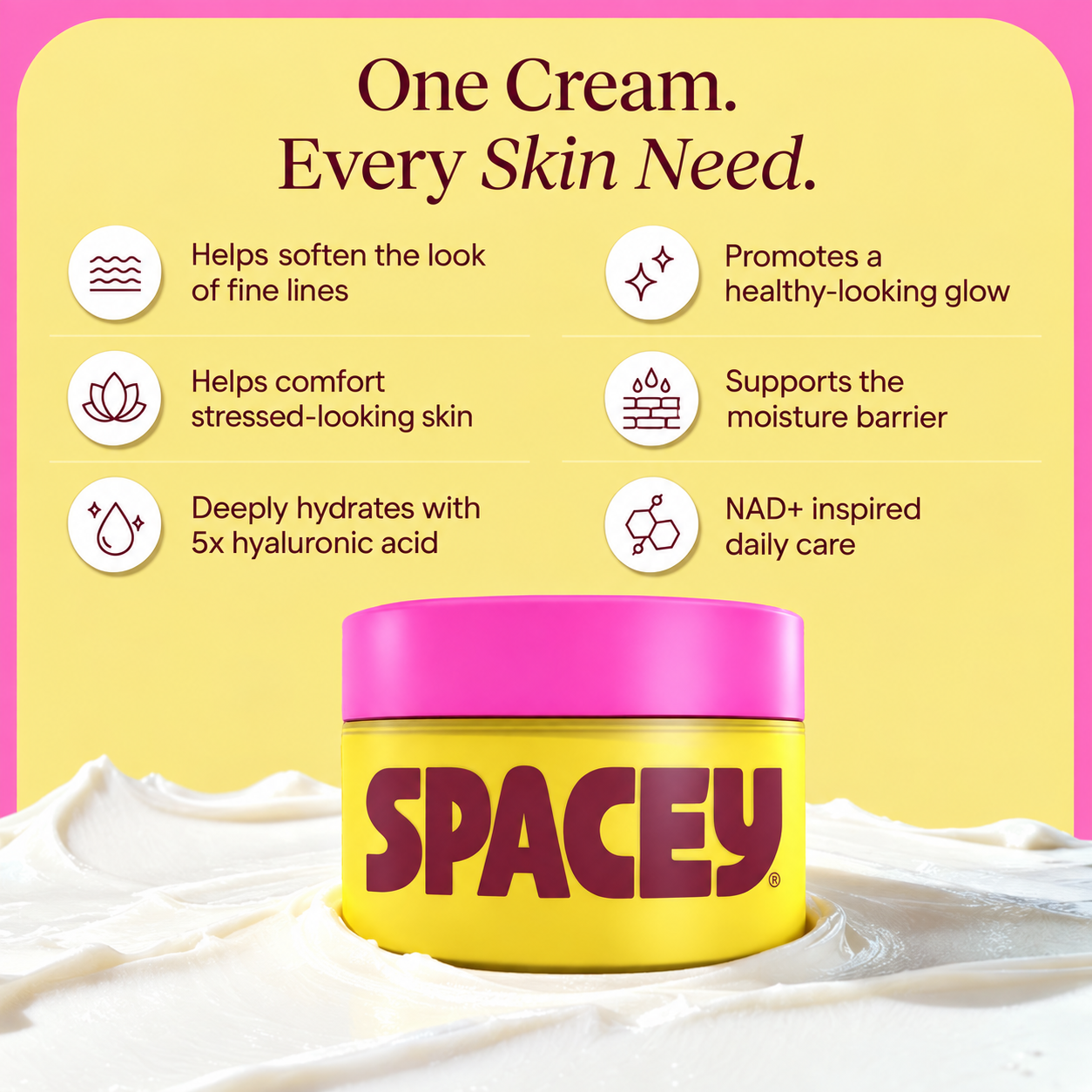 SPACEY NAD+ Renewal Cream Duo