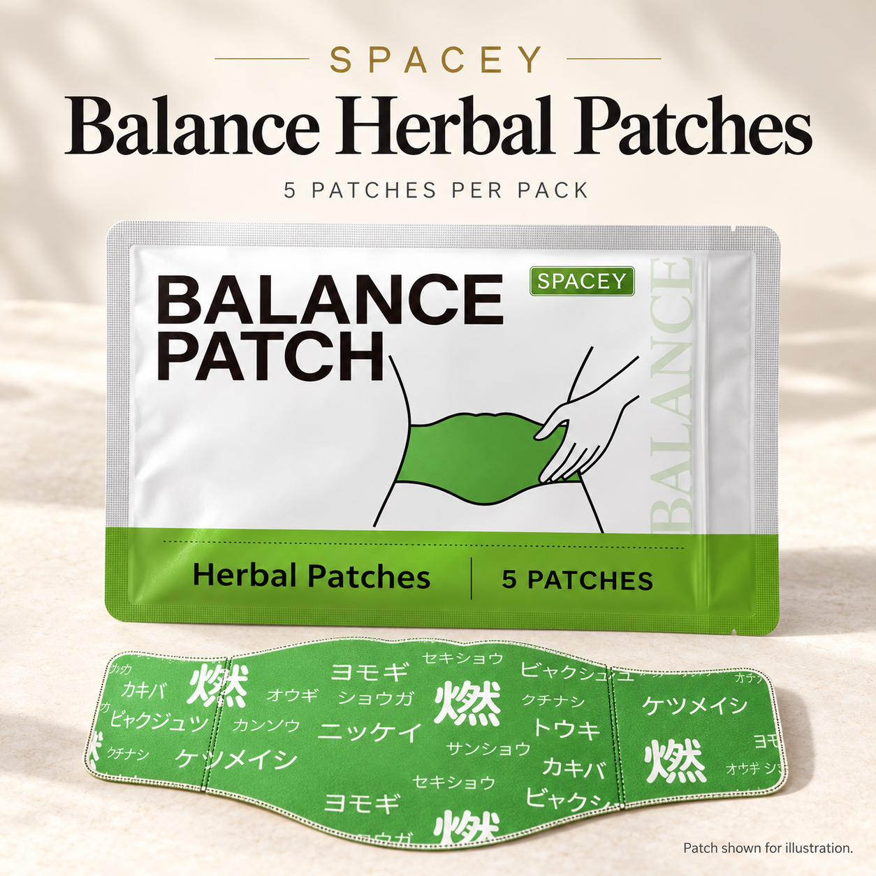 SPACEY Balance Herbal Patches