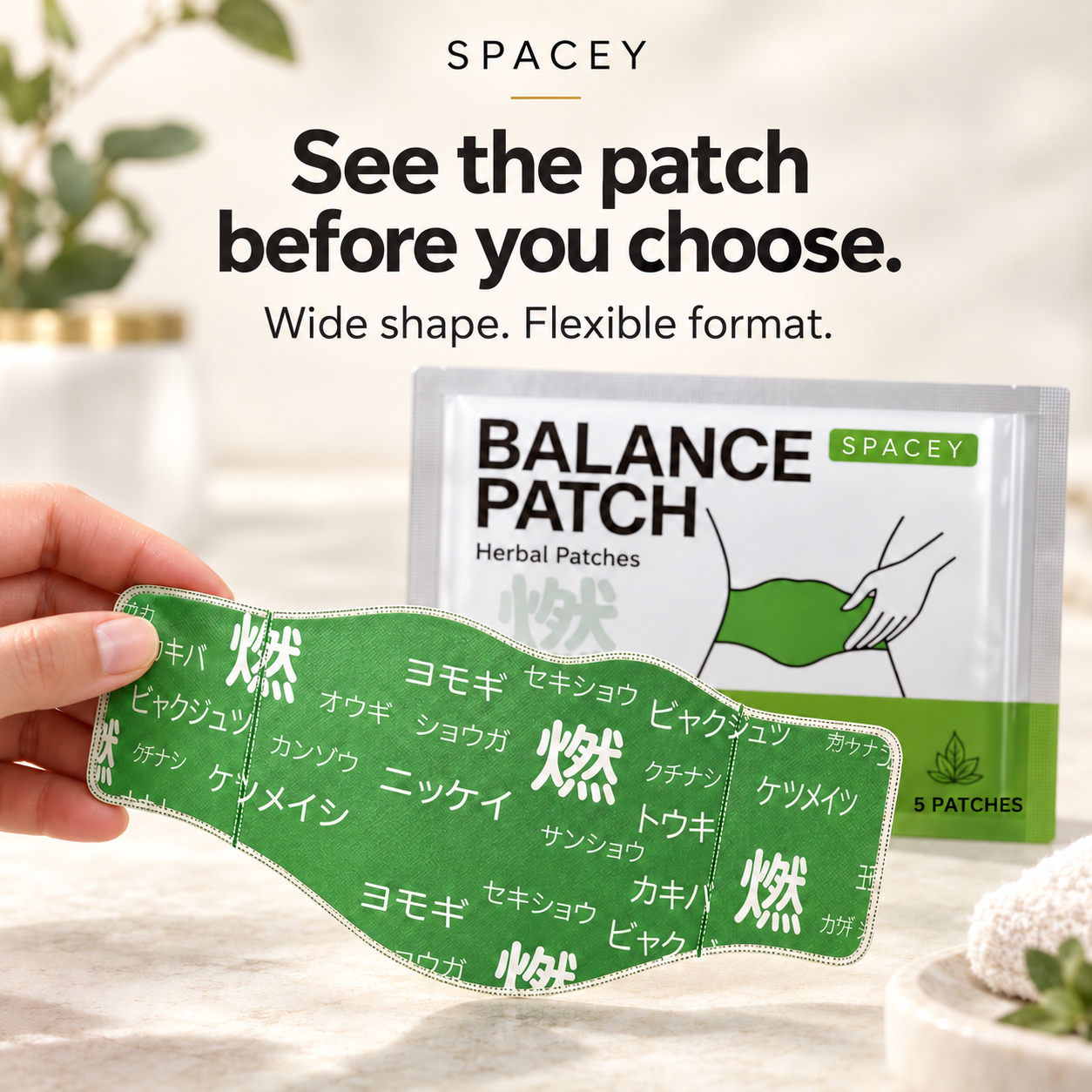 SPACEY Balance Herbal Patches