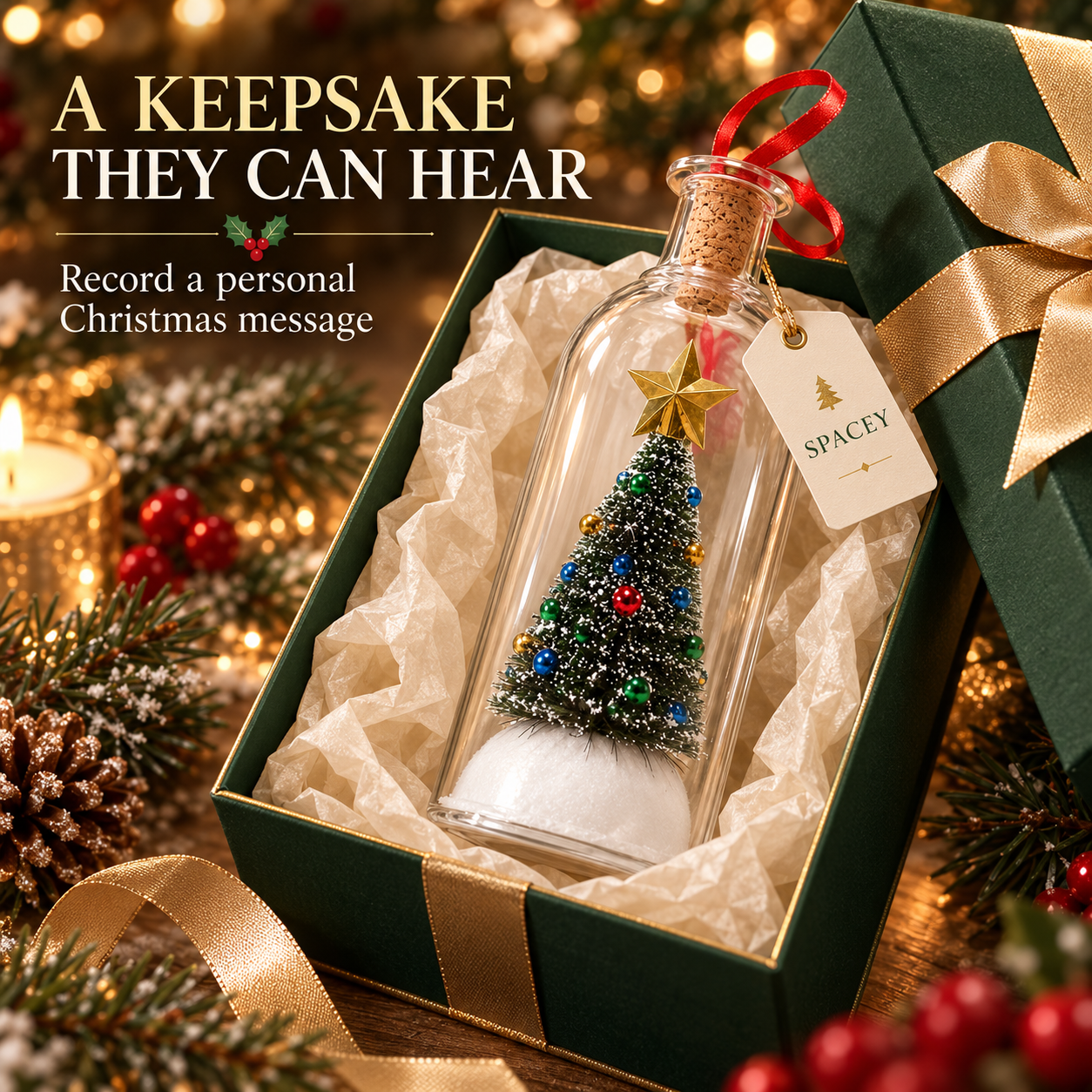 SPACEY EverVoice Christmas Keepsake