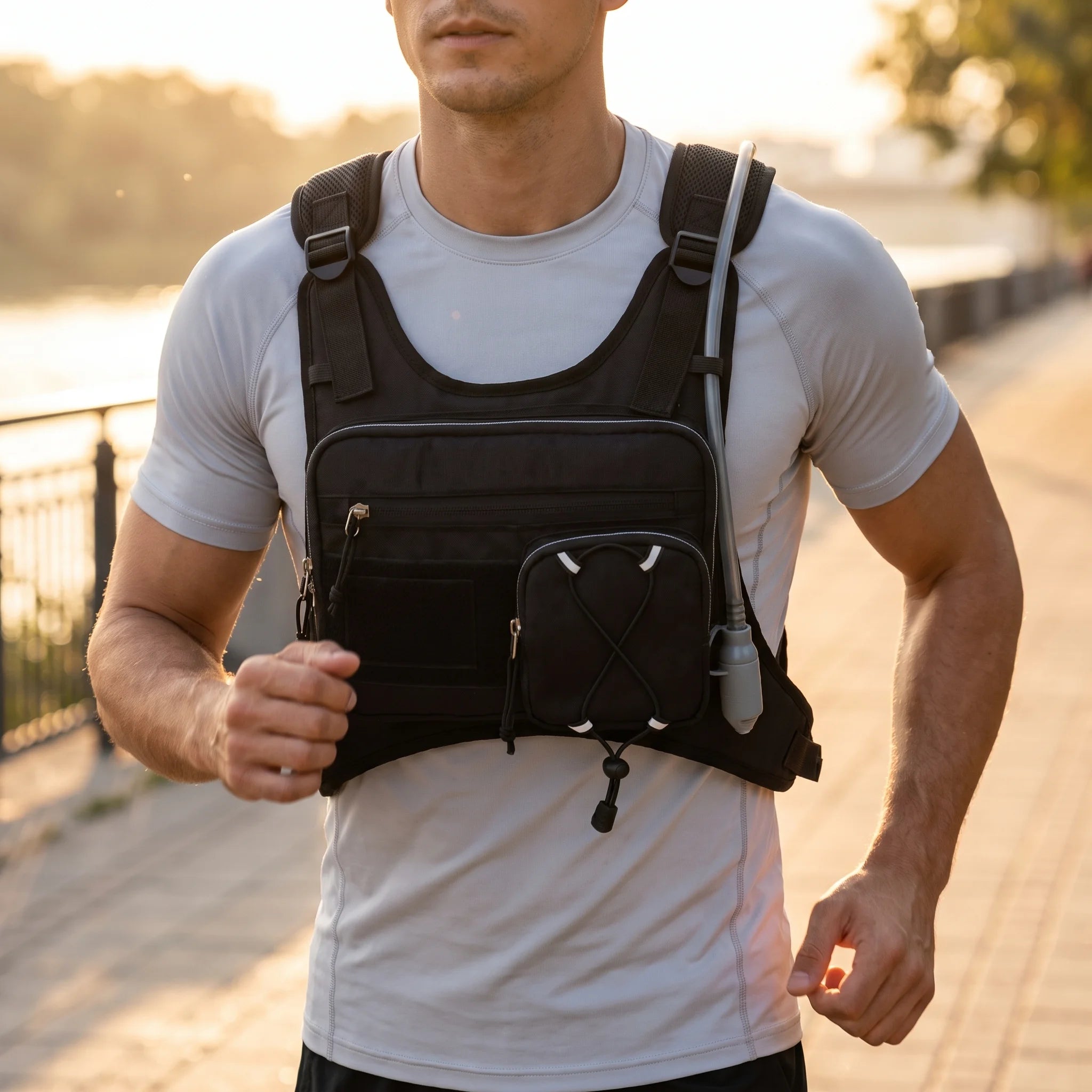 Spacey chest pack with the LockFrame